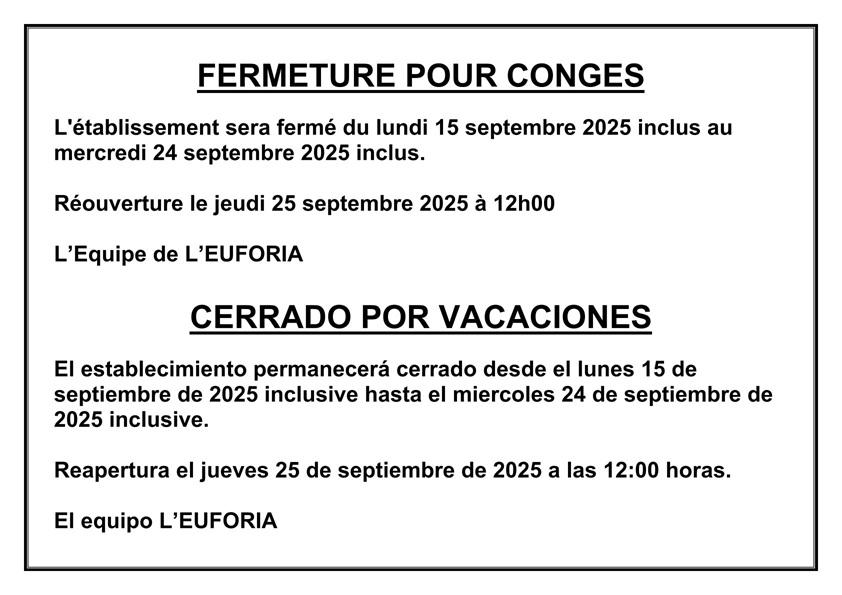 Beaulieu affiche fermeture conges septembre 2025 250907 01