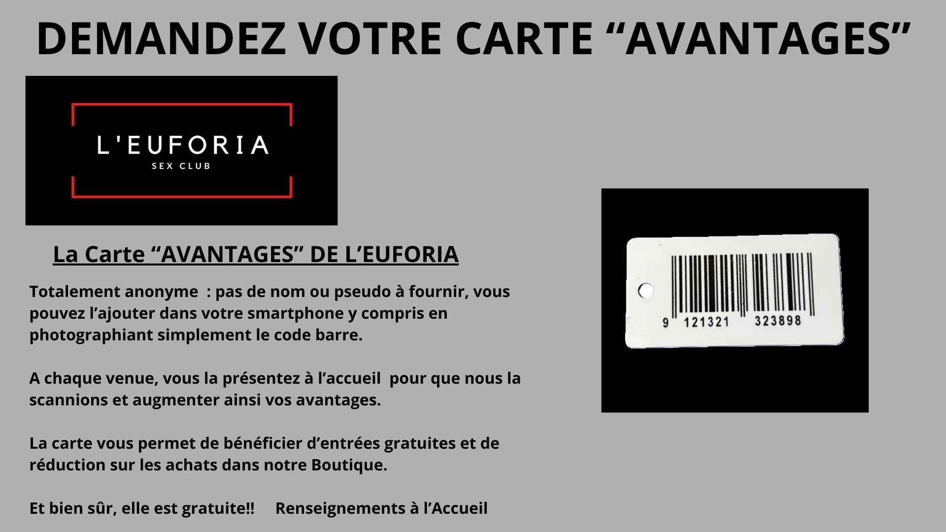 La carte avantages de l euforia
